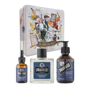 Beard Kit Ad Onor del Mento Azur Lime Proraso