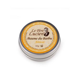 Balsamo per barba naturale all'albicocca di Le Père Lucien in formato da 30 grammi.