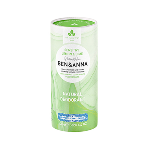 Deodorante Sensitive Lemon & Lime per pelli sensibili 40gr Ben & Anna