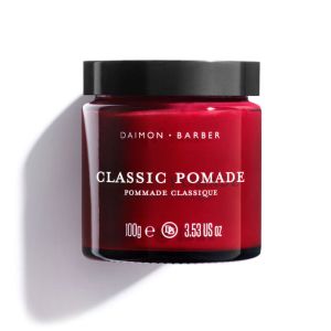 Classic Pomade Daimon Barber – Pomata a base di olio 100g per capelli nutriti e stile classico