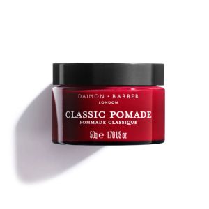 Classic Pomade Daimon Barber 50g – Pomata a base di olio per capelli nutriti e controllo flessibile