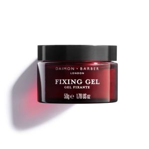 Fixing Gel Daimon Barber 50g – Gel fissante a base d’acqua con tenuta extra forte e profumo di Oudh