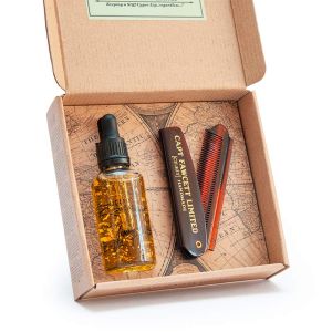 Jimmy Niggles Million Dollar Beard Oil & Comb Gift Set Captain Fawcett