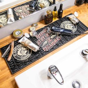 Moustache Bar Mat Captain Fawcett