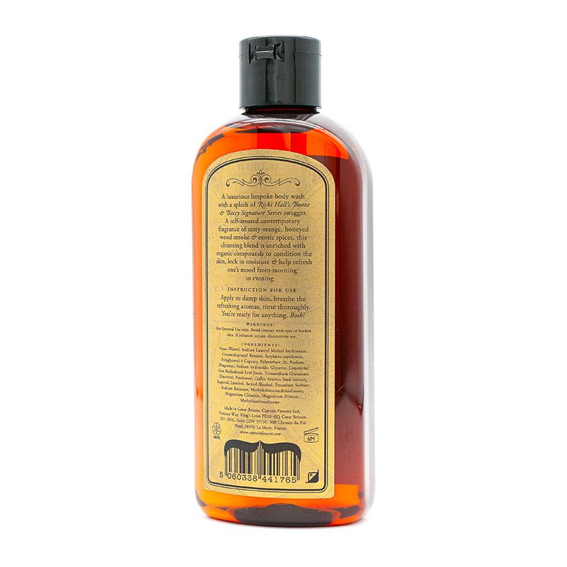 Ricki Hall's Booze & Baccy Body Wash 250ml Captain Fawcett